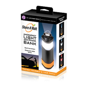 Share A Watt Emergency Light and Power Bank
